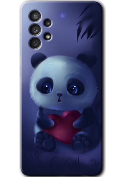 Samsung Galaxy A32 4g Kılıf Hd Desen Baskılı Arka Kapak - Bebek Panda