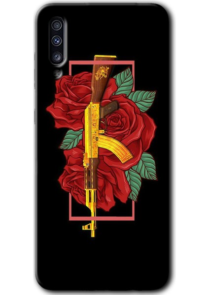 Samsung Galaxy A70 Kılıf Hd Desen Baskılı Arka Kapak - Bedel