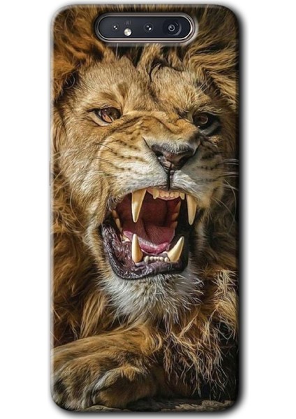 Samsung Galaxy A80 Kılıf Hd Desen Baskılı Arka Kapak - Lion King