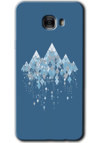 Samsung Galaxy C9 Pro Kılıf Hd Desen Baskılı Arka Kapak - Iceberg