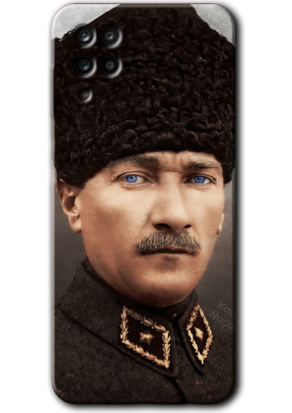 Samsung Galaxy Note 5 Kılıf Hd Desen Baskılı Arka Kapak - Başkomutan Atatürk