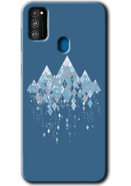 Samsung Galaxy M30S Kılıf Hd Desen Baskılı Arka Kapak - Iceberg