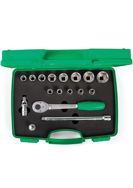 1115 1/2 17 Parça Lokma Anahtar Takımı