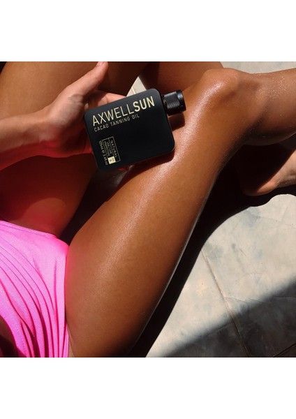 Premium Axwellsun Cacao Tanning Oil SPF6- Bronzlaştırıcı 125ml