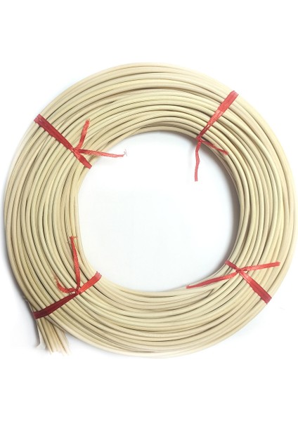 Rattan Doğal Bambu Çubuk 12,5 kg - 3,5 mm Örgü Rattan Ip