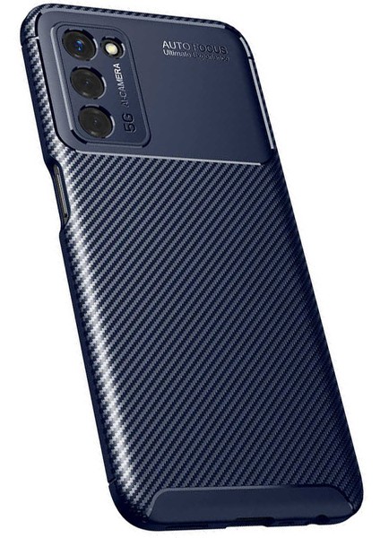 Oppo A55 5g Uyumlu Kılıf Esnek Tpu Silikon Lacivert Hng fiyatları
