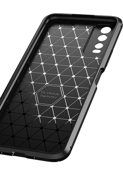 Vivo Y20 Uyumlu Kılıf Esnek Tpu Silikon Siyah Hng