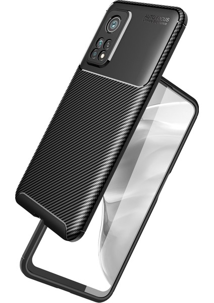 Xiaomi Mi 10T Pro 5g Uyumlu Kılıf Esnek Tpu Silikon Siyah Hng