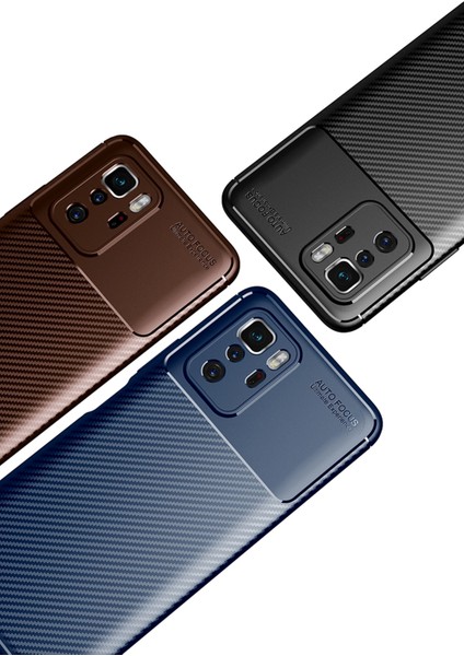 Xiaomi Poco X3 Gt Uyumlu Kılıf Esnek Tpu Silikon Siyah Hng