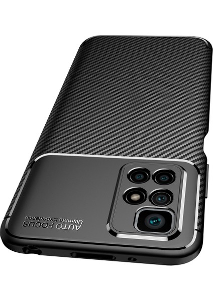 Xiaomi Redmi 10 Uyumlu Kılıf Esnek Tpu Silikon Siyah Hng