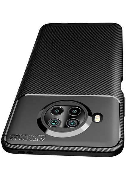 Xiaomi Redmi Note 9 Pro 5g Uyumlu Kılıf Esnek Tpu Silikon Siyah Hng