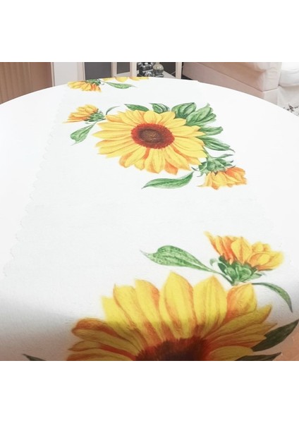 Yaz Desenli Dekoratif Runner Örtü 40X140CM