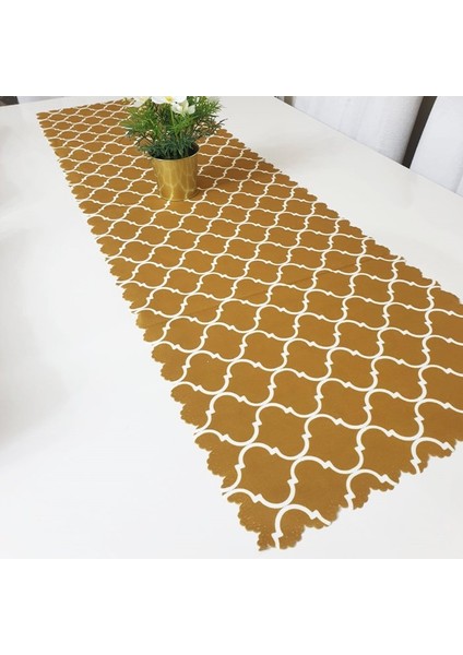 Trendy Fas Kapısı Model Dekoratif Runner 40X140CM