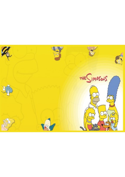 The Simpsons Gaming Oyuncu Mouse Pad