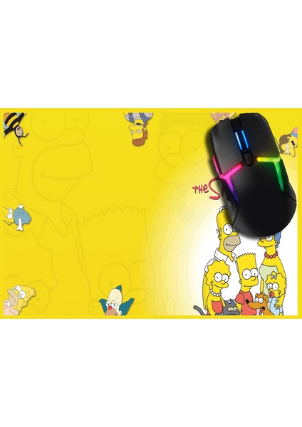 The Simpsons Gaming Oyuncu Mouse Pad