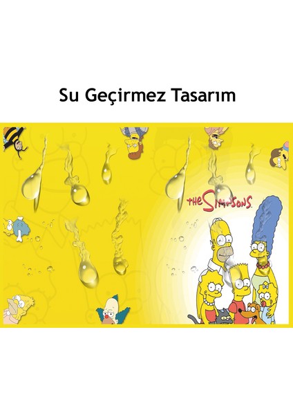 The Simpsons Gaming Oyuncu Mouse Pad