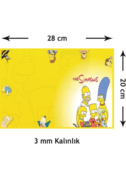 The Simpsons Gaming Oyuncu Mouse Pad