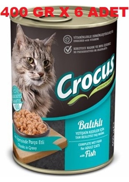 Yet. Kedi Balıklı Yaş Mama 400G x 6