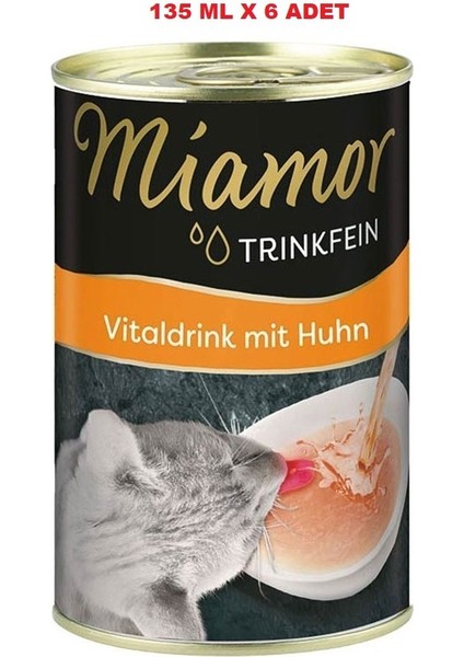 Mıamor Vd Tavuklu Kedi Çorbası 135 ml x 6