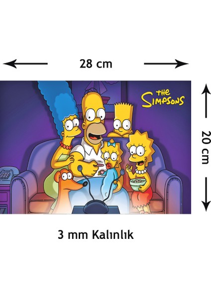 The Simpsons Gaming Oyuncu Mouse Pad