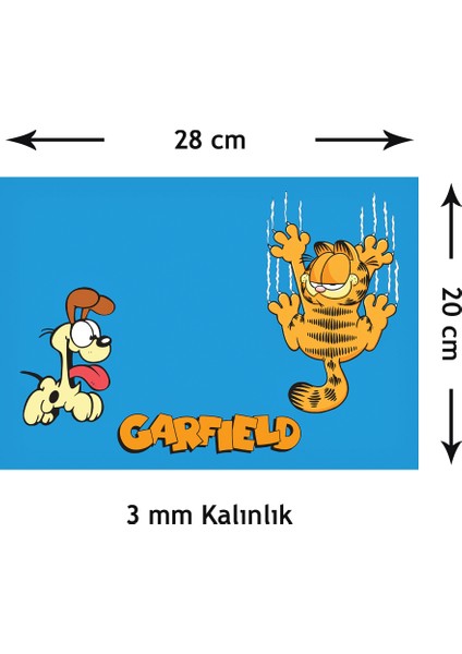 Garfield Gaming Oyuncu Mouse Pad