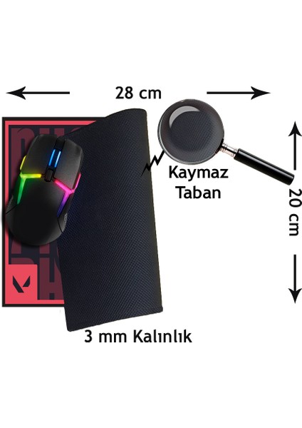 Phoenix Gaming Oyuncu Mouse Pad modelleri