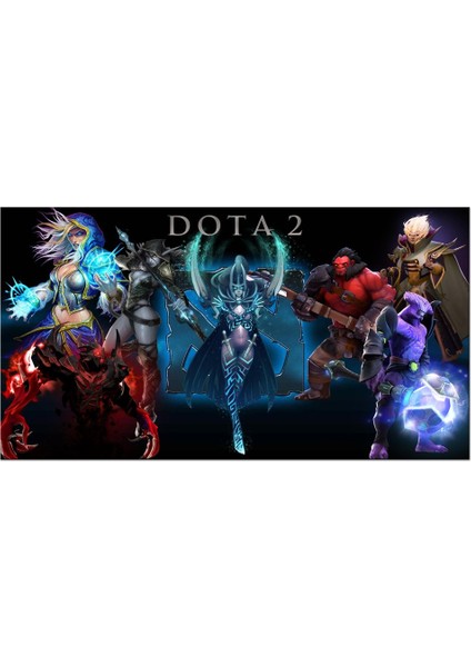 Dota 2 Xl 70X40 cm 3mm Oyuncu Gaming Mouse Pad