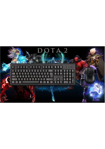 Dota 2 Xl 70X40 cm 3mm Oyuncu Gaming Mouse Pad