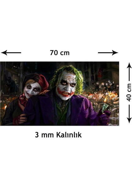 Joker Xl 70X40 cm 3mm Oyuncu Gaming Mouse Pad