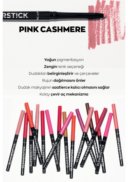 Glimmerstick Dudak Kalemi Pink Cashmere fiyatları