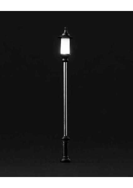 Metal Silindir Sokak Lambası 1/75 2 Adet