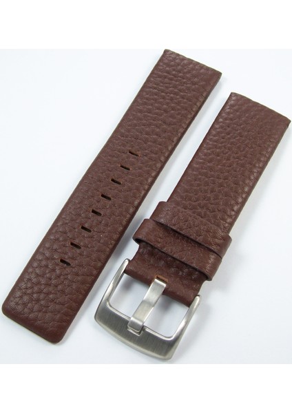 24MM Açık Kahverengi Deri Saat Kayışı Diesel Model Saat Kordonu