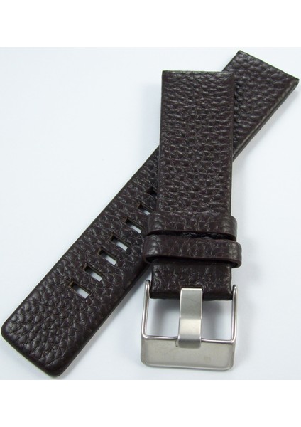 22MM Koyu Kahverengi Deri Saat Kayışı Diesel Model Saat Kordonu fiyatları