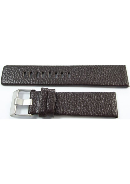 22MM Koyu Kahverengi Deri Saat Kayışı Diesel Model Saat Kordonu fırsatları