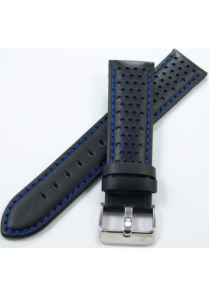 Bizon Deri Saat Kayışı 22MM Kordon Siyah 1. Kalite Spor Lacivert modelleri
