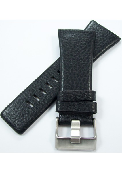 1. Kalite 32MM Siyah Deri Saat Kayışı Diesel Model Saat Kordonu Ç fiyatları