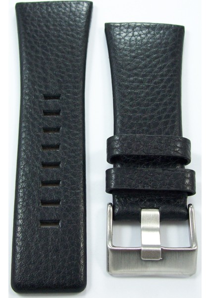 1. Kalite 32MM Siyah Deri Saat Kayışı Diesel Model Saat Kordonu Ç modelleri