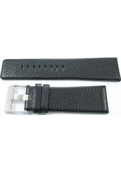 1. Kalite 27MM Siyah Deri Saat Kayışı Diesel Model Saat Kordonu Ç modelleri