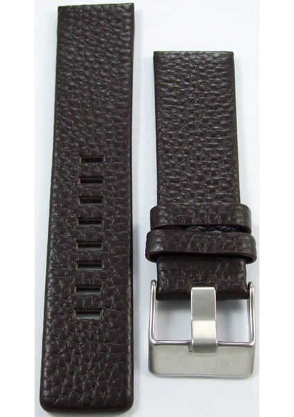 24MM Koyu Kahverengi Deri Saat Kayışı Diesel Model Saat Kordonu fiyatları
