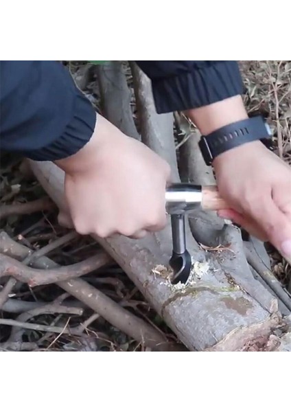 El Burgu Matkap Biç Bushcraft Puncher Hayatta Kalma Sırt Çantası Gri (Yurt Dışından)