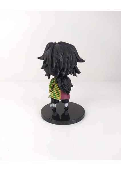 Demon Slayer Kimetsu No Yaiba Giyu Tomioka Anime Figür Biblo Oyuncak 11 cm