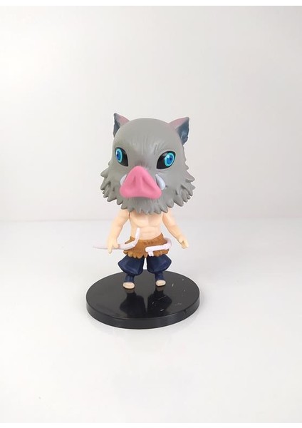 Demon Slayer Kimetsu No Yaiba Hashibira Inosuke Anime Figür Biblo Oyuncak 11 cm