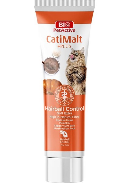 Catimalt Plus Tüy Yumağı Önleyici Attırıcı Kedi Malt Macunu 100GR