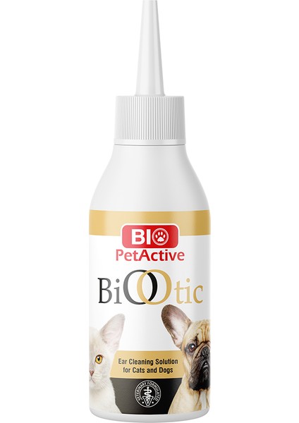 Bio Otic Köpek Kulak Kiri Akıntısı Temizleme Damlası 100ML