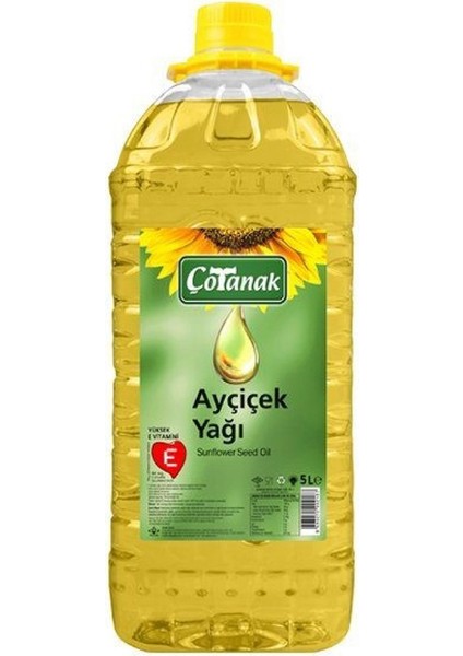 Ayçiçek Yağ Pet 5 lt 1 Adet