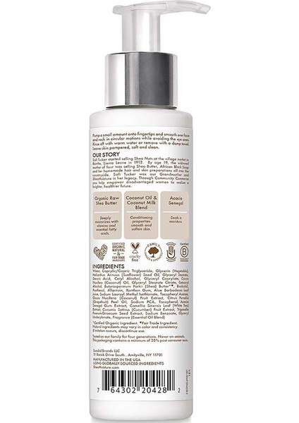 %100 Saf Hindistan Cevizi Yağlı Günlük Nemlendirici Yüz Temizleme Sütü 112ML fırsatları