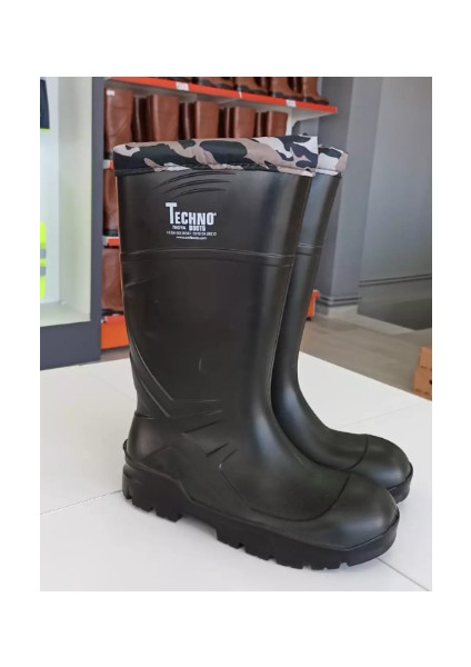 Techno Boots Büzmeli Iş Güvenlik Çizmesi