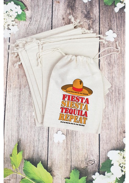 "fiesta Siesta Tequila Repeat" - Hangover Kit Bez Kesesi - 10 Adet