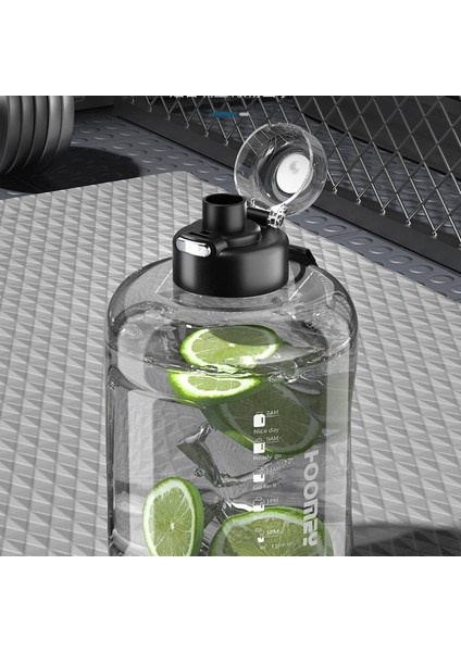 1.5l Büyük Kapasiteli Taşınabilir Su Şişesi - Siyah (Yurt Dışından)