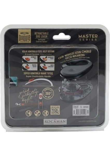 Doggie Otomatik Köpek Tasması Master Seri M Red modelleri
